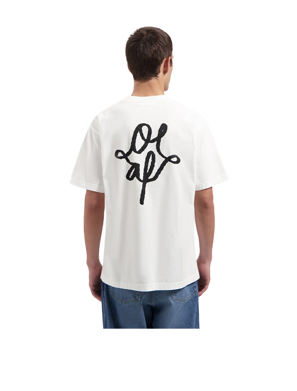 OLAF Monogram Graphic Tee Optical White
