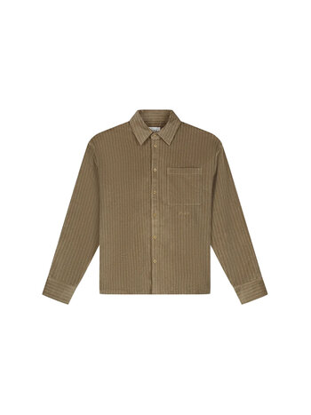 OLAF Corduroy Boxy Shirt Foxtrot
