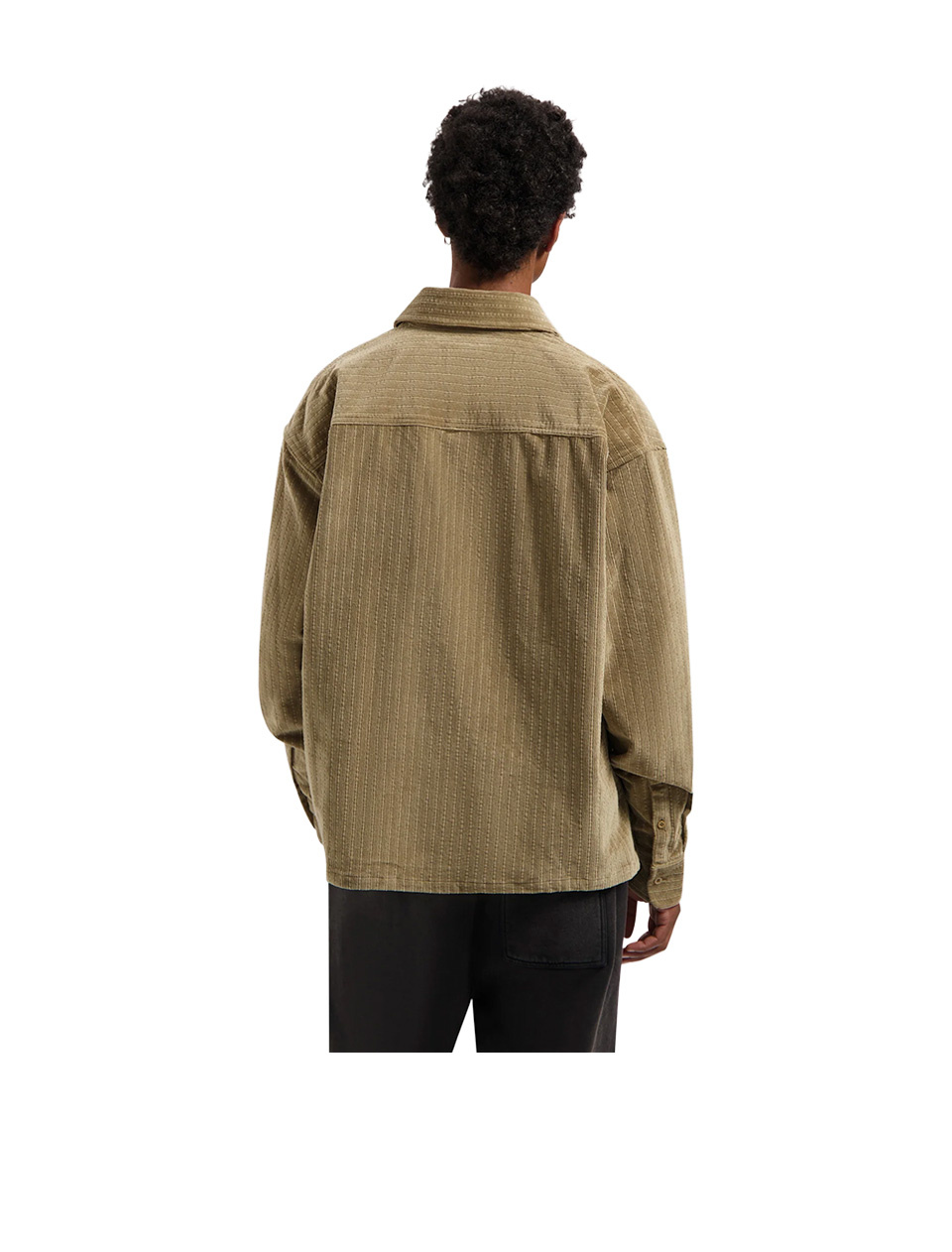 OLAF Corduroy Boxy Shirt Foxtrot
