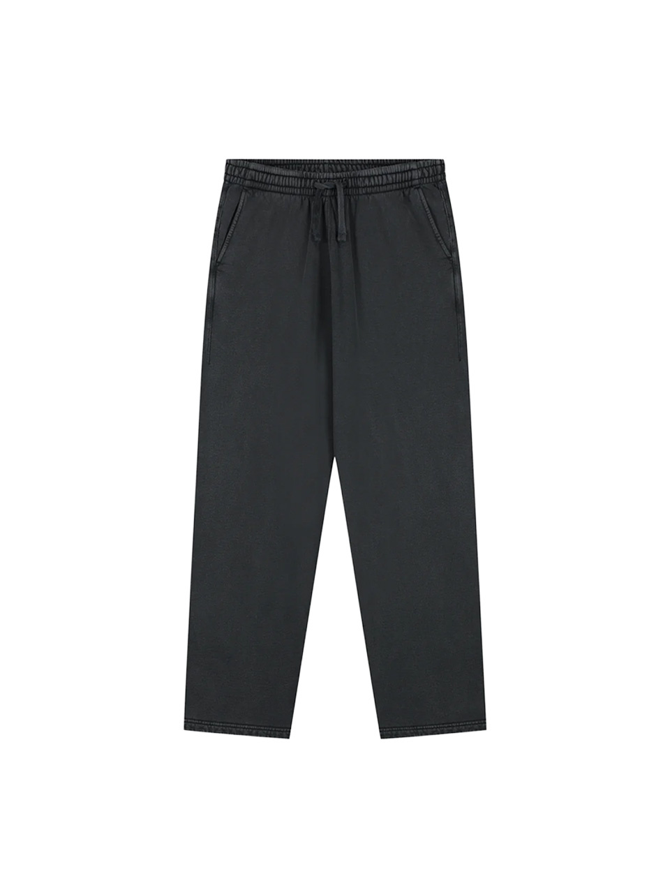 OLAF Washed Signature Straight Leg Sweat Pant Charcoal