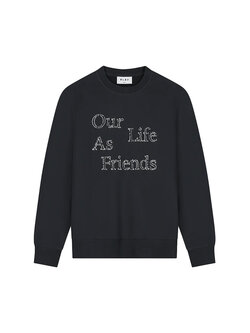 OLAF Crafted Friends Crewneck Charcoal