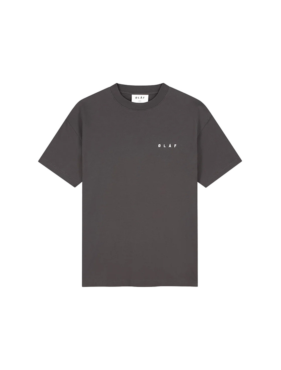 OLAF Crafted Face Tee Charcoal