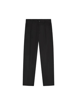 OLAF Regular Pleated Pant Black