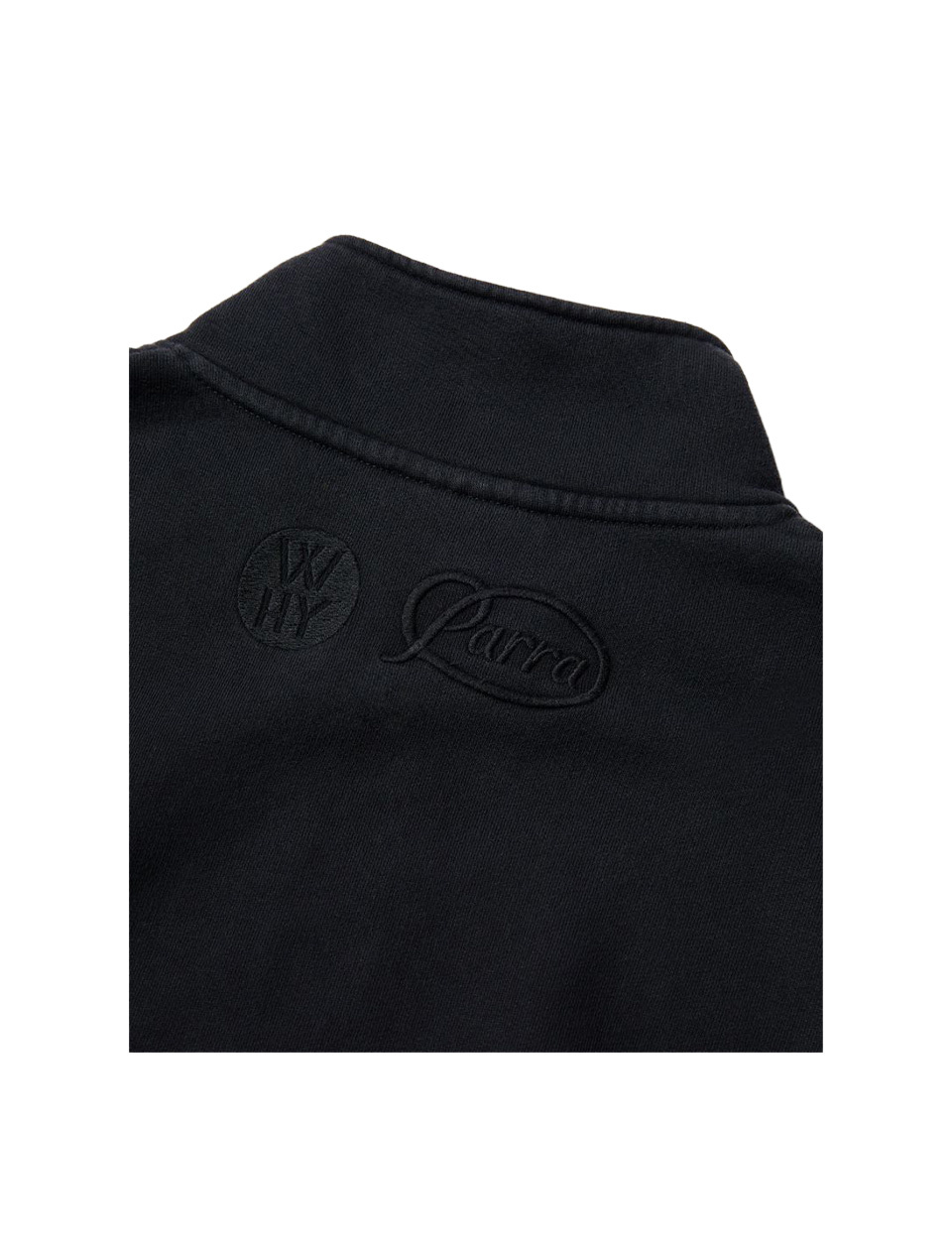 By Parra Media Training Quarter Zip Pullover Black