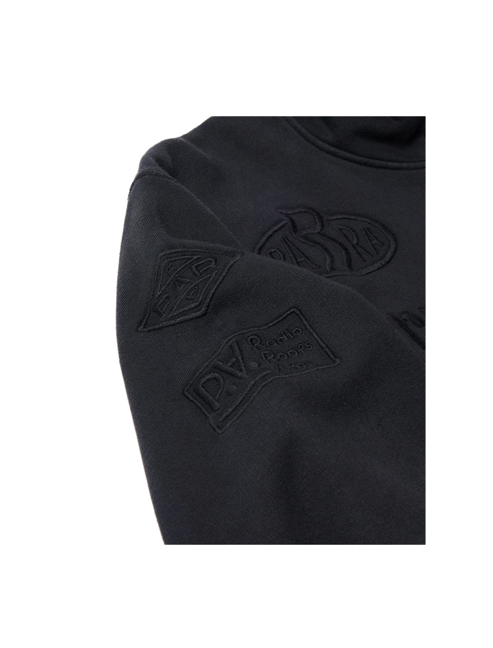 By Parra Media Training Quarter Zip Pullover Black