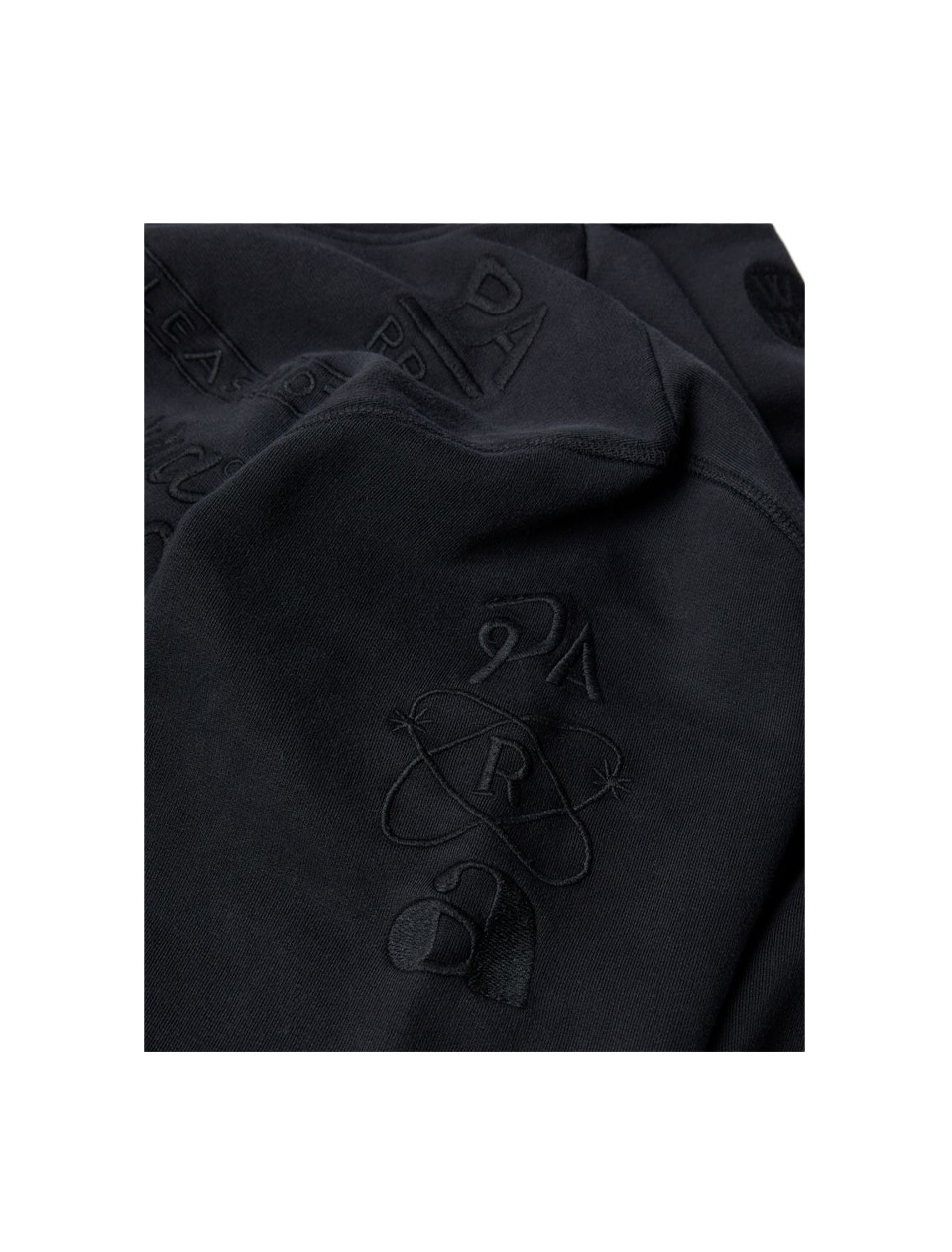 By Parra Media Training Quarter Zip Pullover Black