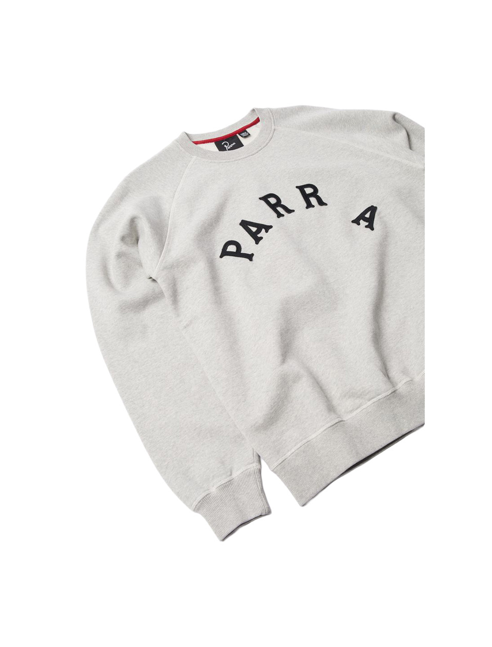 By Parra Drunk Parent Crew Neck Sweatshirt Heather Grey