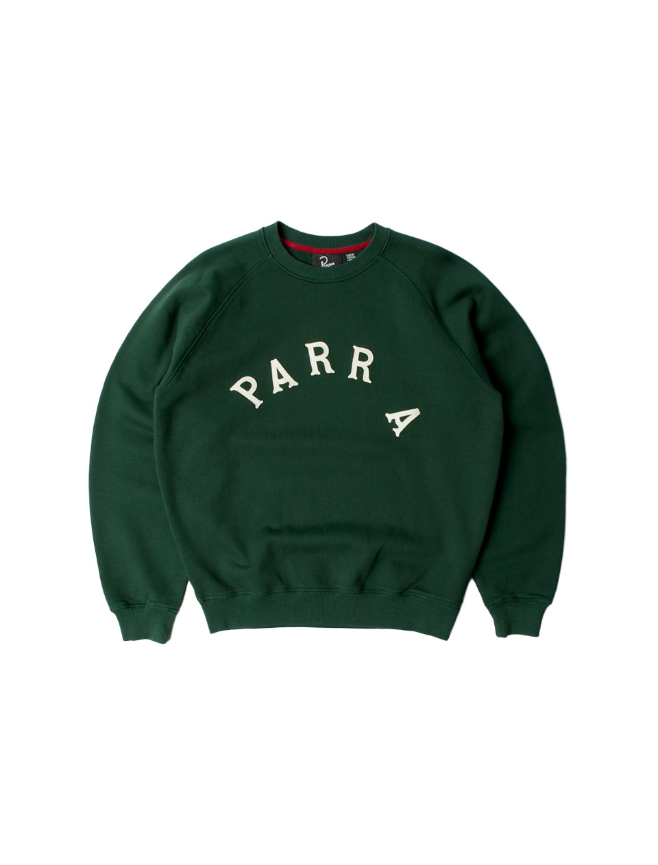 By Parra Drunk Parent Crew Neck Sweatshirt Green