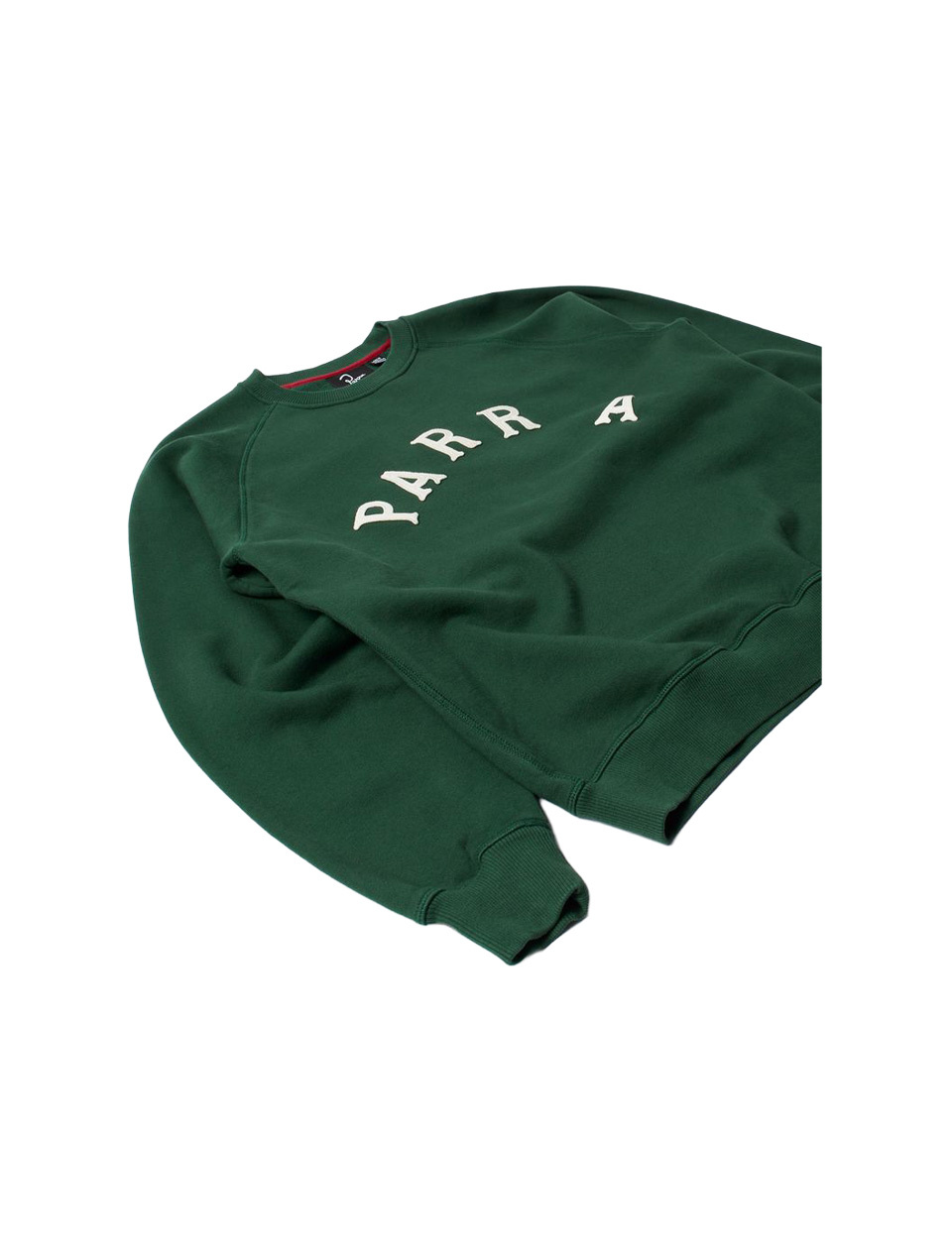 By Parra Drunk Parent Crew Neck Sweatshirt Green