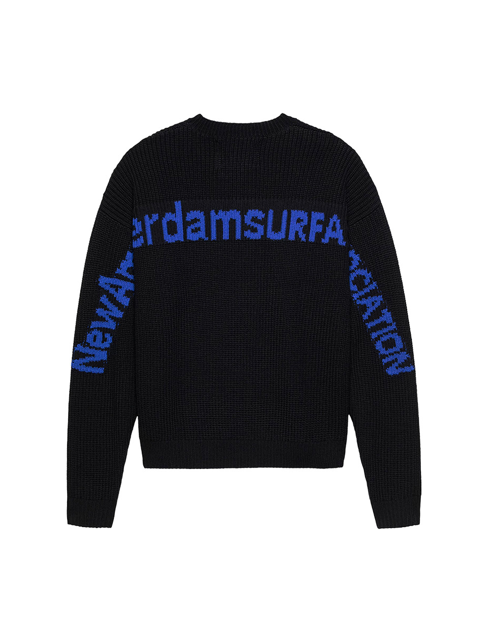 New Amsterdam Surf Association Line Name Knit Black Cobalt