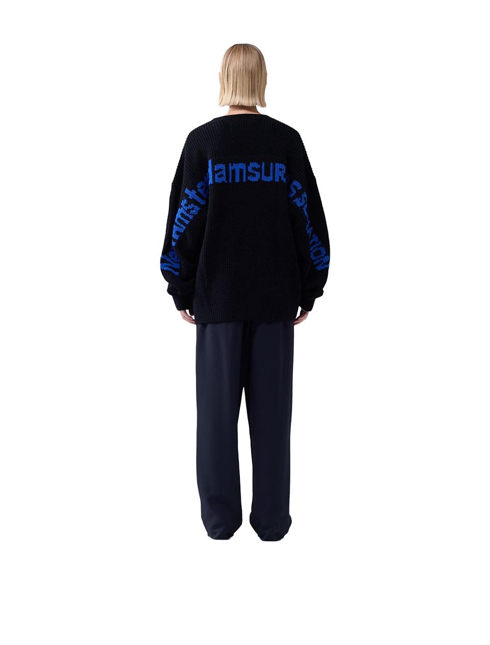 New Amsterdam Surf Association Line Name Knit Black Cobalt