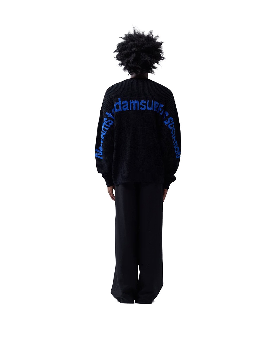 New Amsterdam Surf Association Line Name Knit Black Cobalt