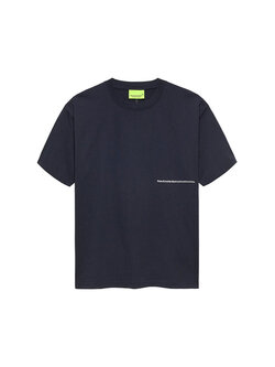 New Amsterdam Surf Association Back Zip Tee Navy