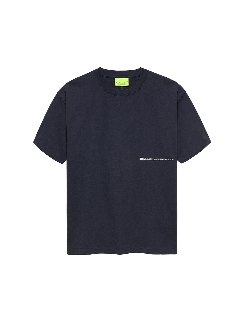 New Amsterdam Surf Association Back Zip Tee Navy