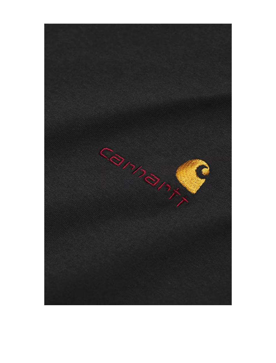 Carhartt WIP L/S American Script T-Shirt Black