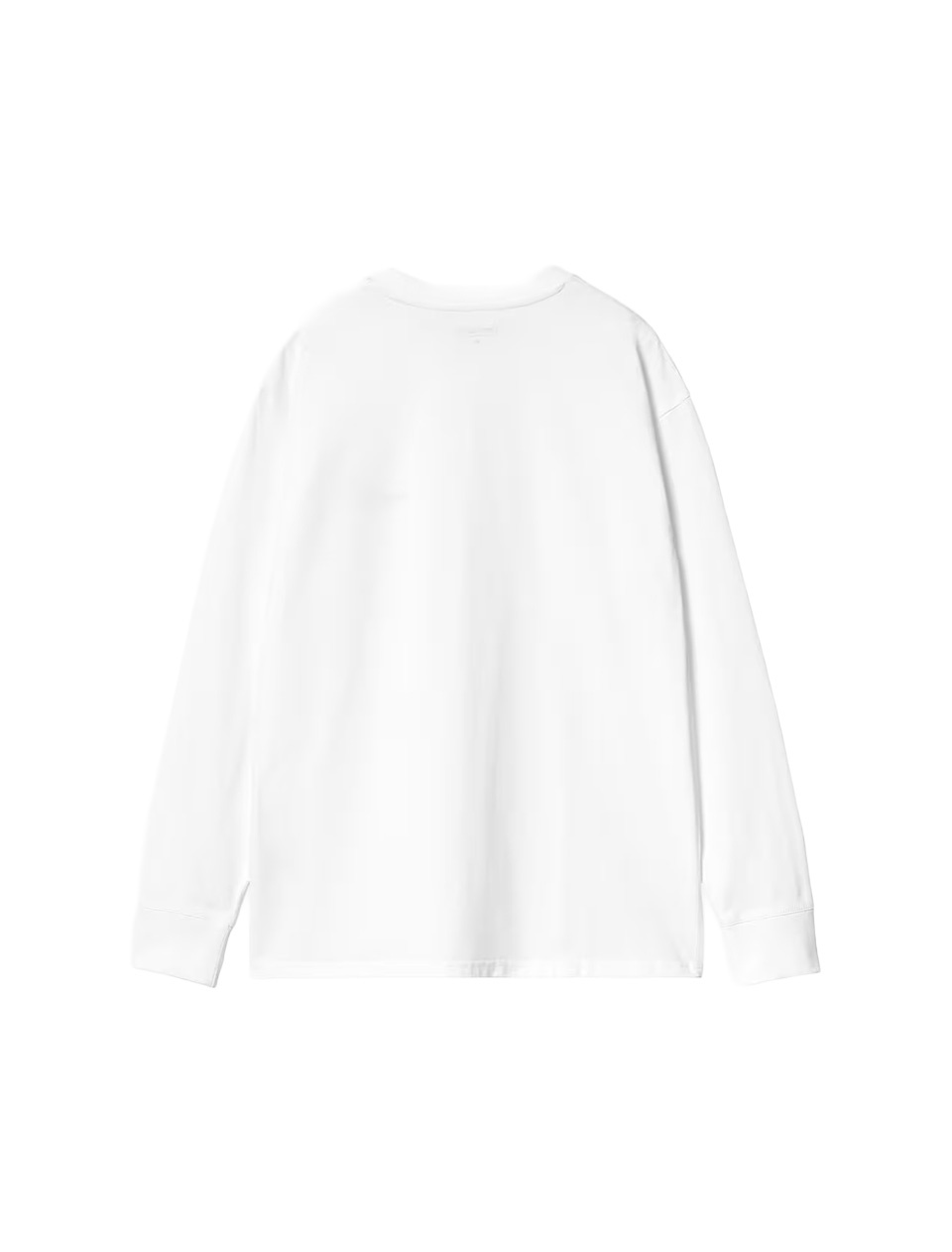 Carhartt WIP L/S American Script T-Shirt White