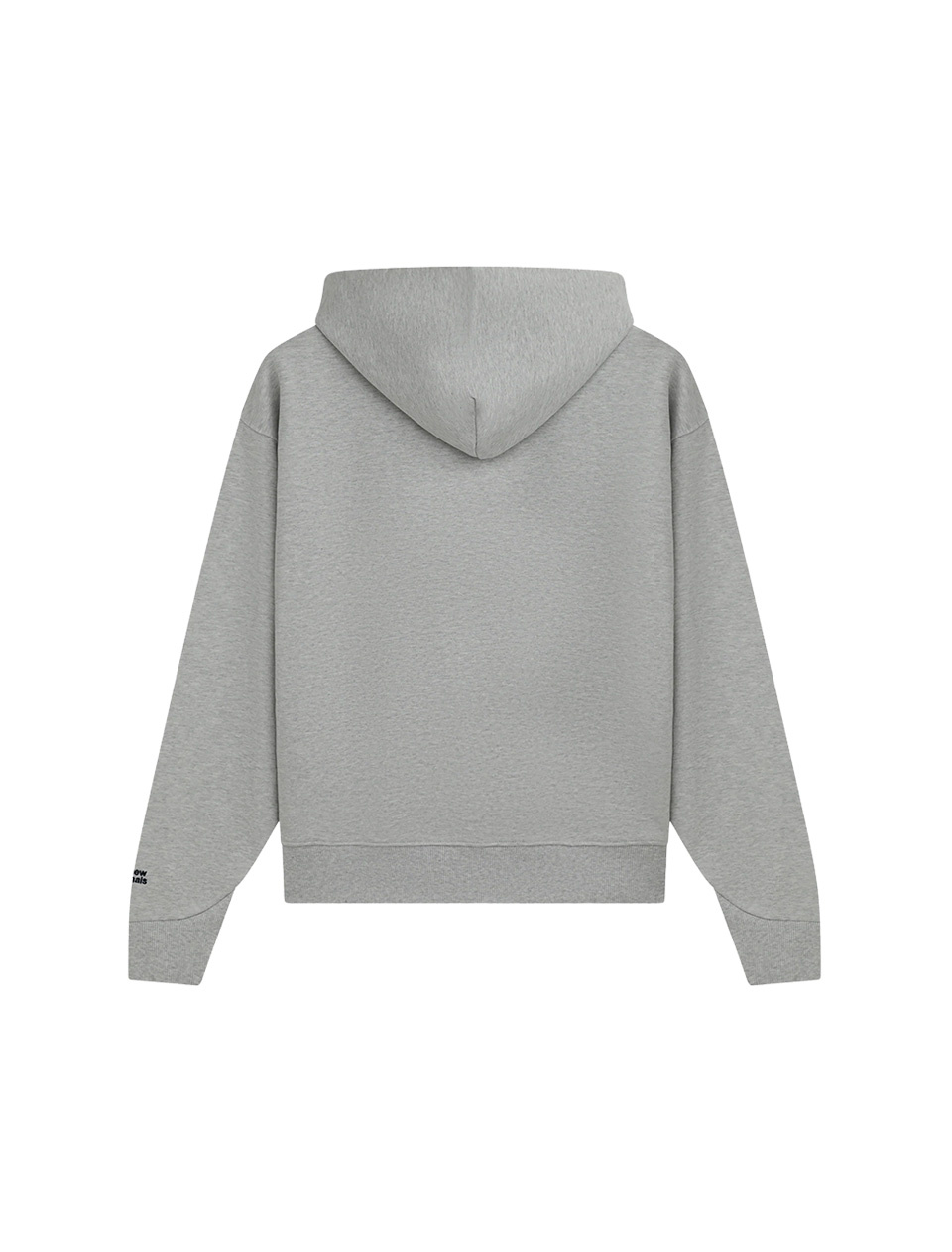 The New Originals Zeedijk Zip Up Hoodie Light Grey Melange