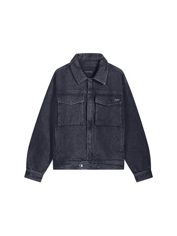Filling Pieces Denim Jacket Washed Black