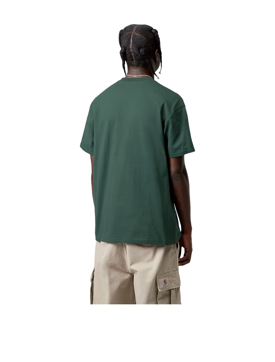 Carhartt WIP S/S American Script T-Shirt Kale Green