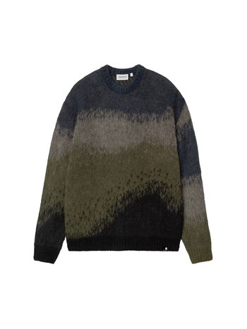 Carhartt WIP Tinley Sweater Tinley Stripe Jupiter