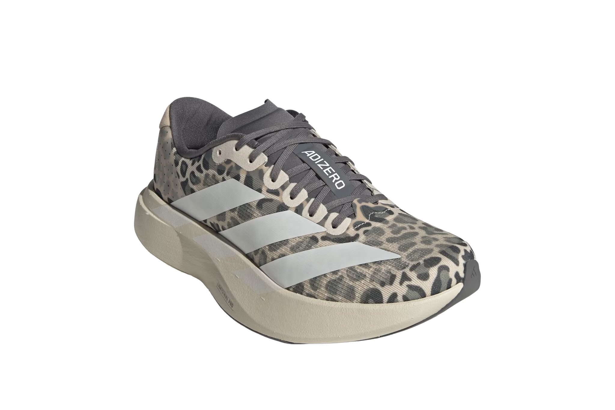 Adidas Adidas Adizero Evo SL Leopard Zero Metallic Grey Four