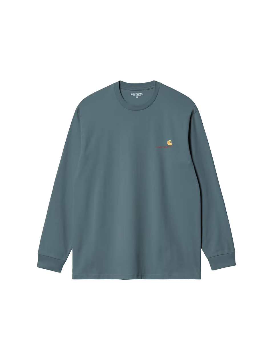 Carhartt WIP L/S American Script T-Shirt Office Blue
