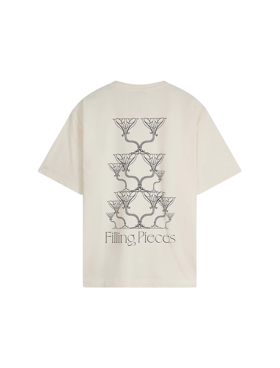 Filling Pieces Champagne T-Shirt Antique White