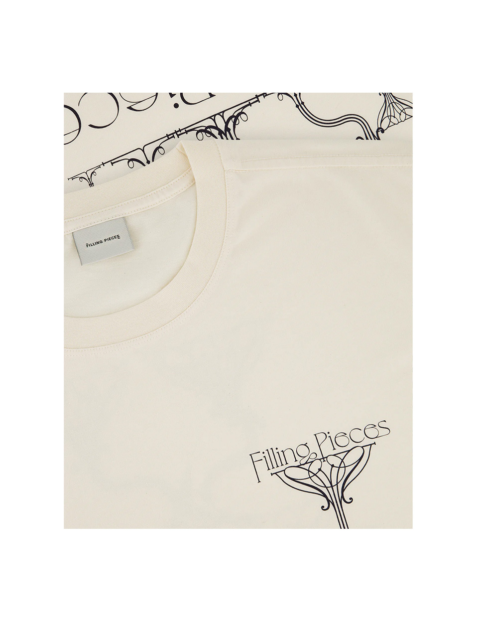Filling Pieces Champagne T-Shirt Antique White