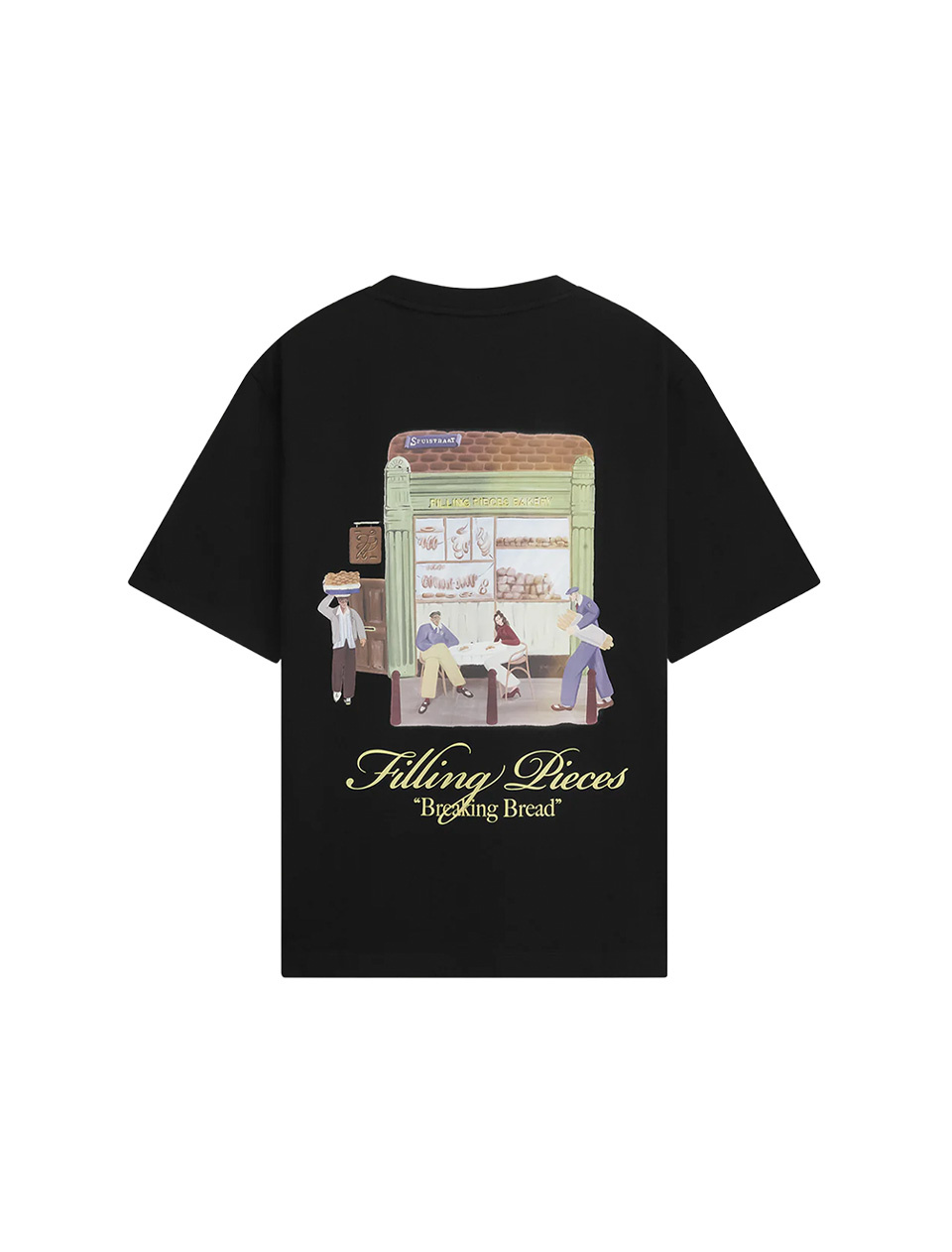 Filling Pieces Bakery T-Shirt Black