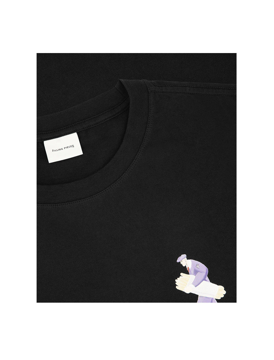 Filling Pieces Bakery T-Shirt Black