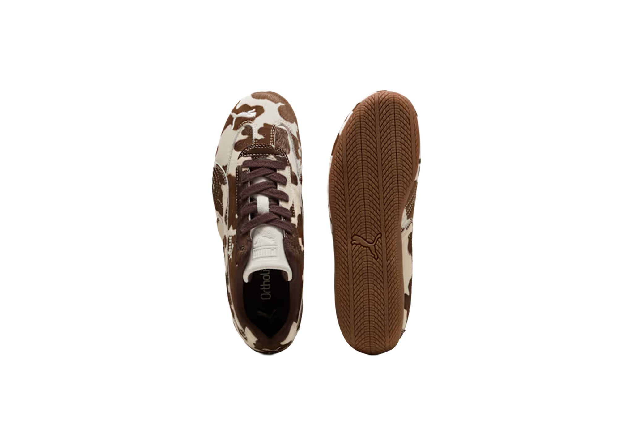 Puma Speedcat Cow Wns Chocolate Brown Gum