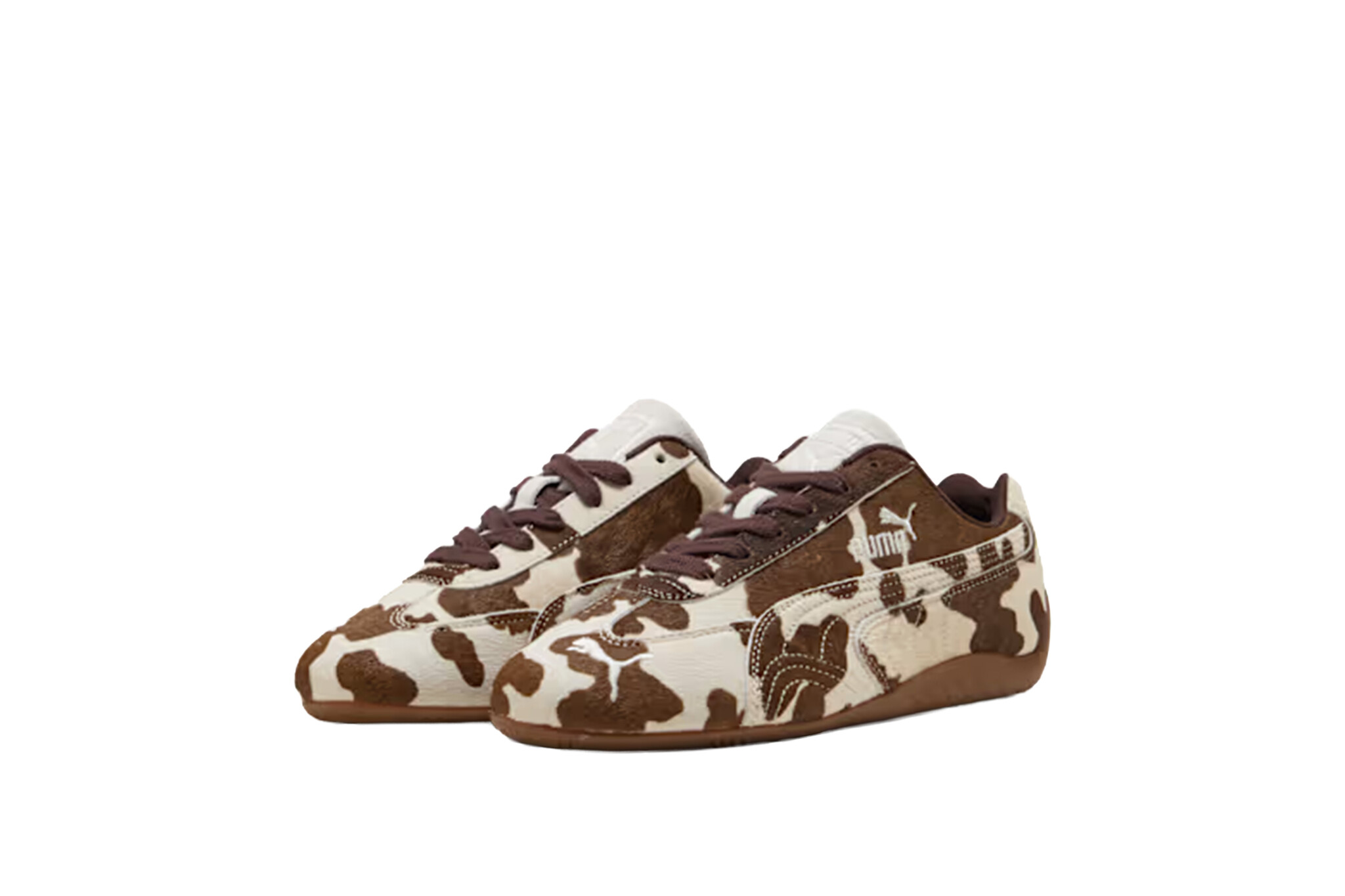 Puma Speedcat Cow Wns Chocolate Brown Gum