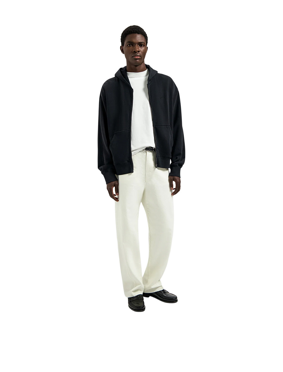 OLAF Signature Zip Hoodie Black