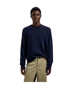 OLAF Essential Knitted Crewneck Navy