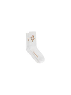 OLAF Monogram Socks Optical White