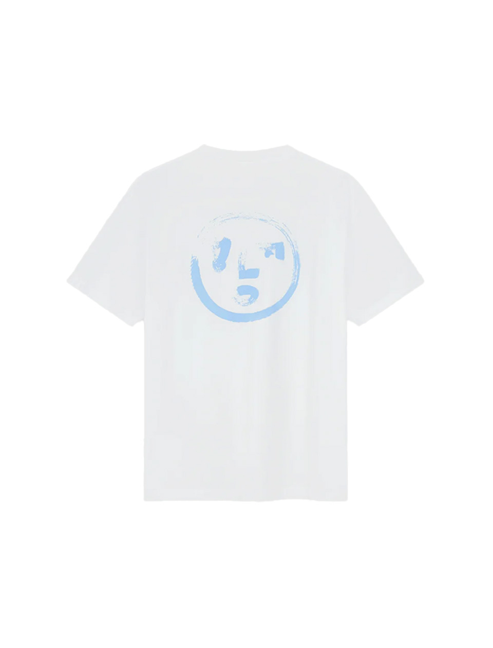 OLAF Olaf Brushstroke Face Tee Optical White