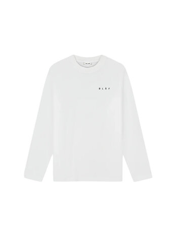 OLAF Olaf Tape Palette LS Tee Optical White