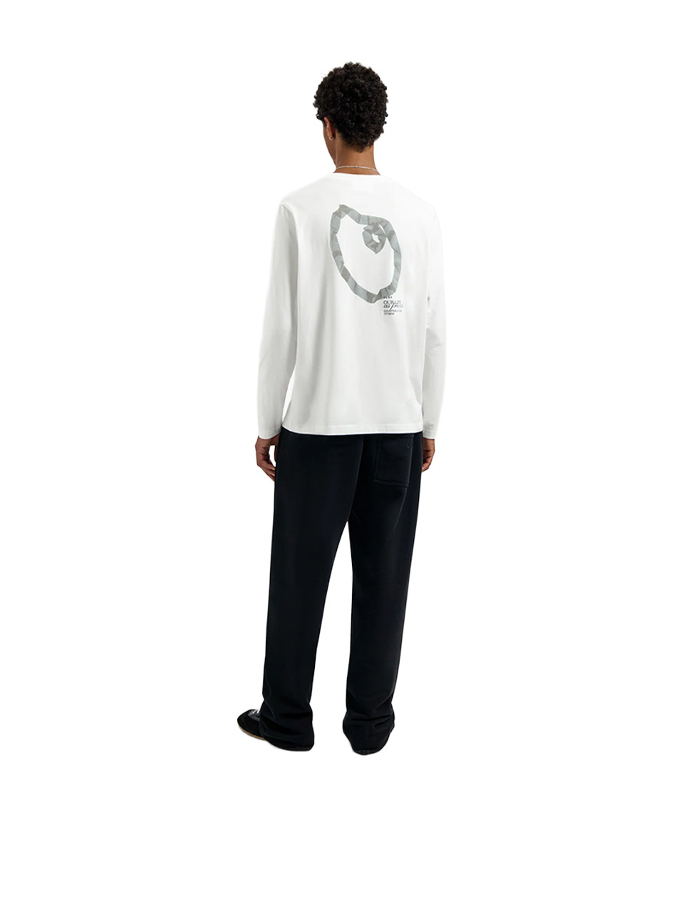 OLAF Olaf Tape Palette LS Tee Optical White