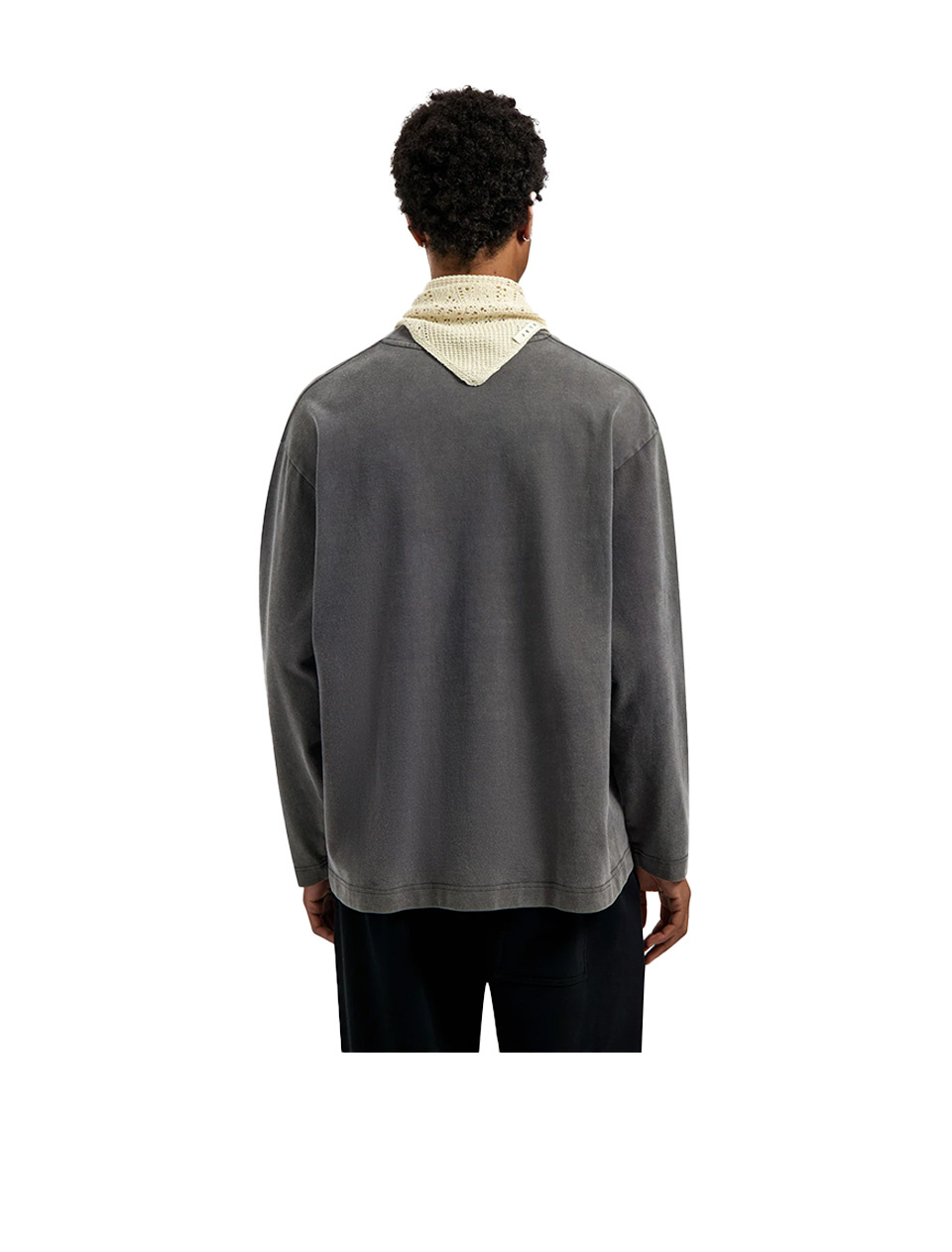 OLAF Olaf Washed Studio Longsleeve  Charcoal