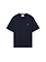 Filling Pieces Knit Raglan T-Shirt Navy