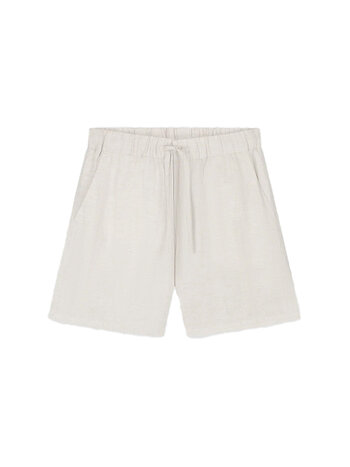 OLAF Linen Blend Short Off White