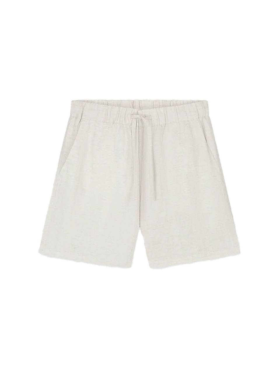 OLAF Linen Blend Short Off White