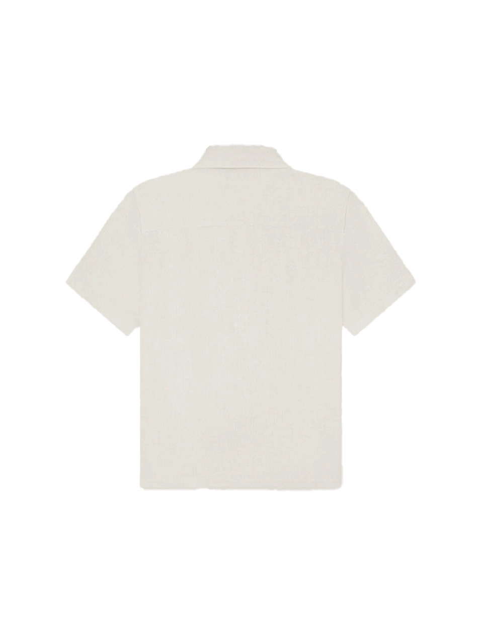 OLAF Linen Blend SS Shirt Off White