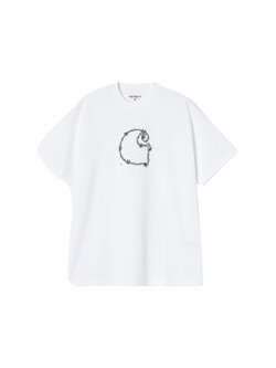 Carhartt WIP S/S Barbwire C T-Shirt White
