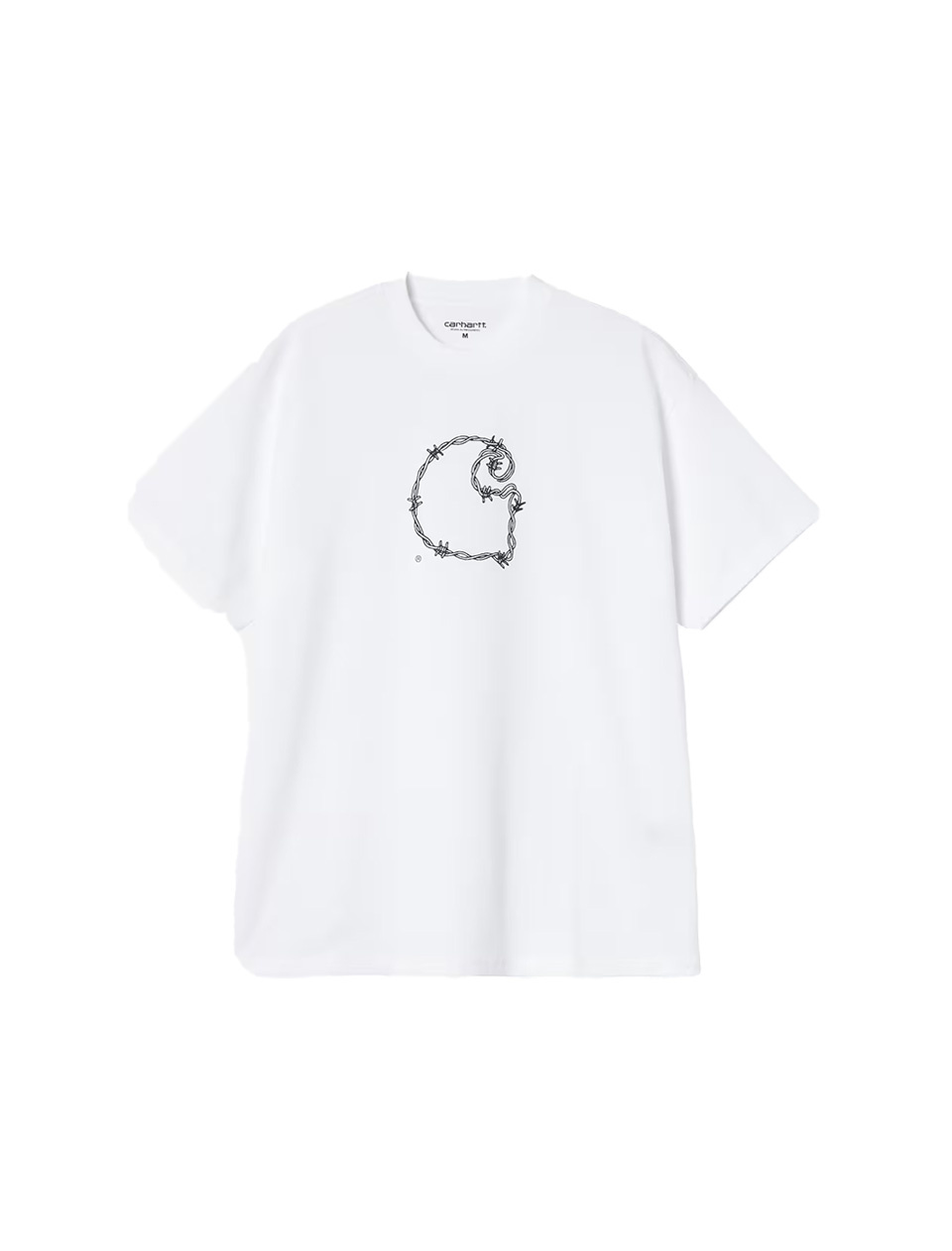 Carhartt WIP S/S Barbwire C T-Shirt White