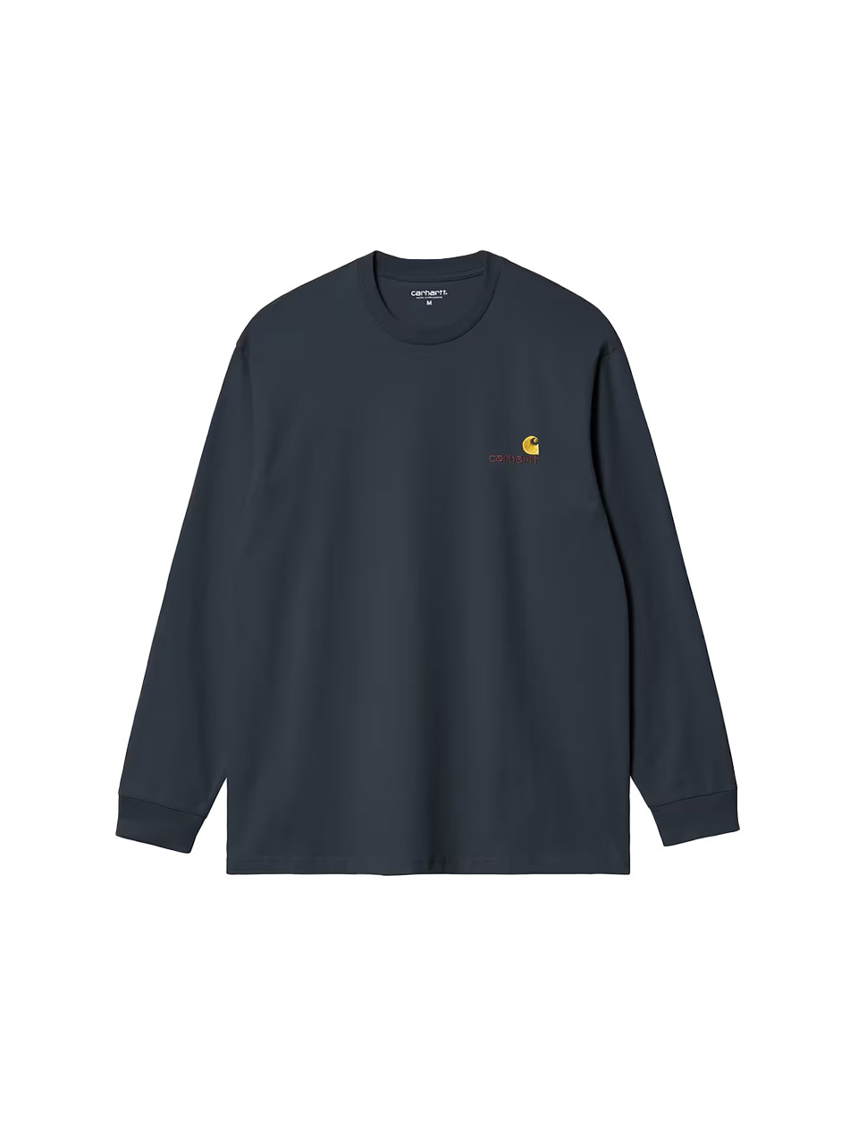 Carhartt WIP L/S American Script T-Shirt Deep Night