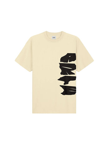 Arte Antwerp Side Logo T-Shirt Cream