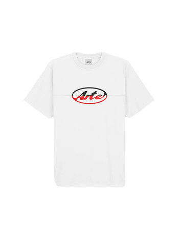 Arte Antwerp Circle Logo Cut T-Shirt White