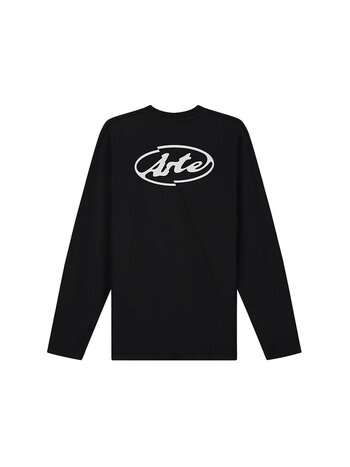 Arte Antwerp Back Circle Logo Longsleeve Black