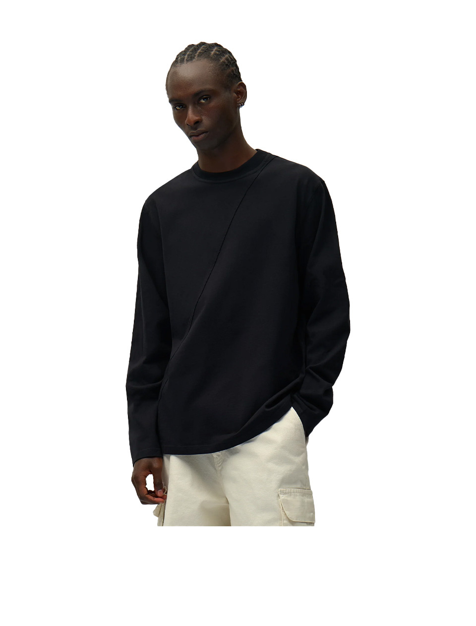 Arte Antwerp Back Circle Logo Longsleeve Black